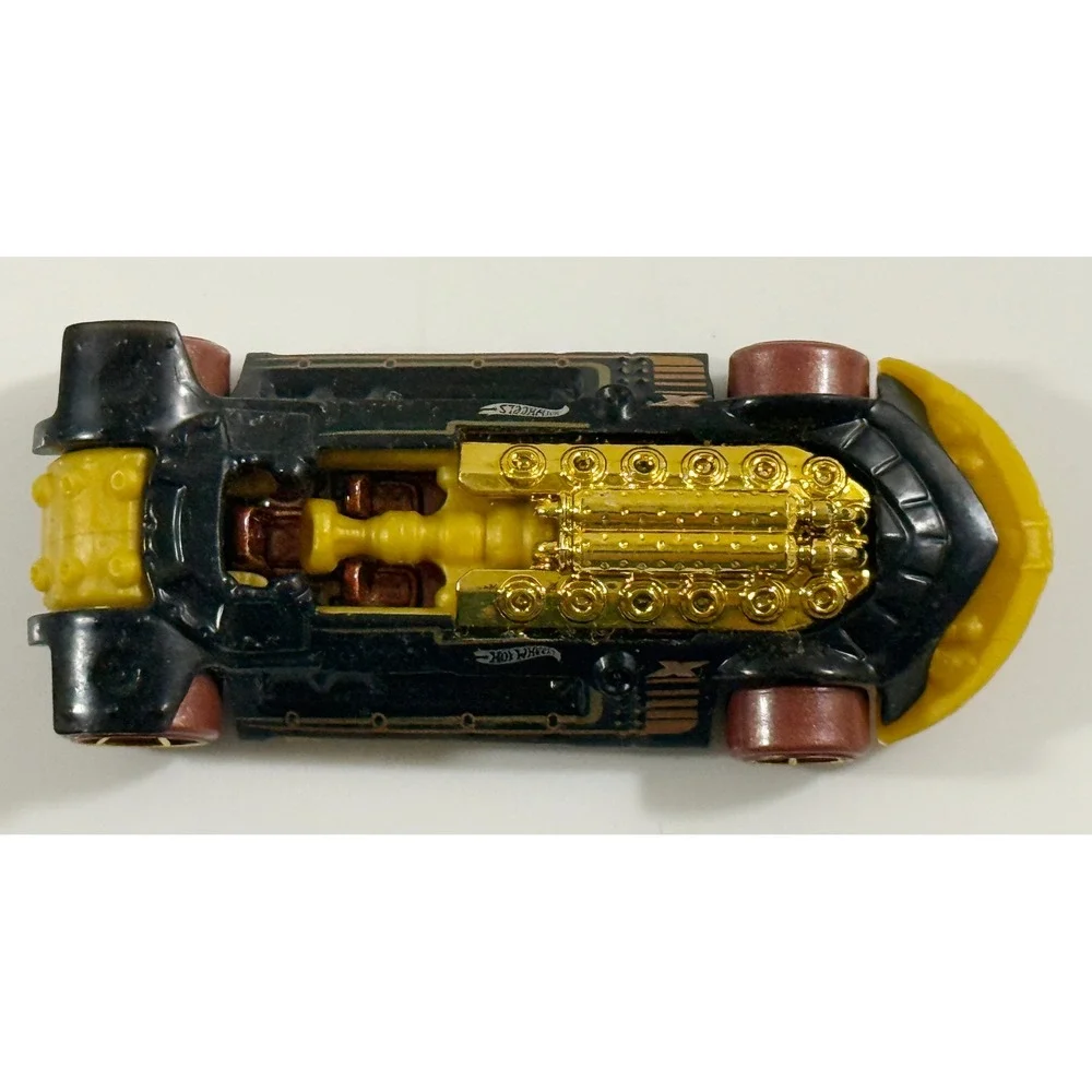Hot Wheels Steampunk Series Diecast Car Kids 1/64 Black Gold CFG98 2014 Mattel